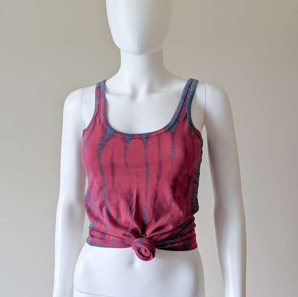 Billabong Tie Dye Pink and Blue Tank - Picture 3 of 9